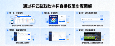 分步骤图解如何通过开云获取欧洲杯直播权限